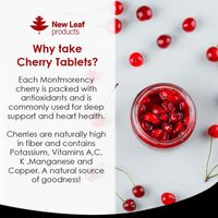 New Leaf Montmorency Cherry Tablets